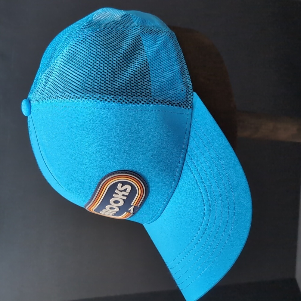 Brooks Men's Surge Blue Mesh, Snapback Trucker Hat.
